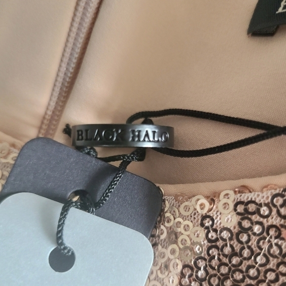 Black Halo Alba Two-Piece Pant Set, Size 8, Pink, NWT - Picture 16 of 16